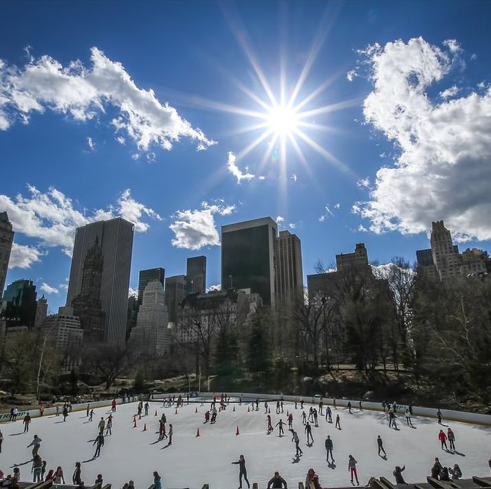 Picture: Ice skating rink in Central Park